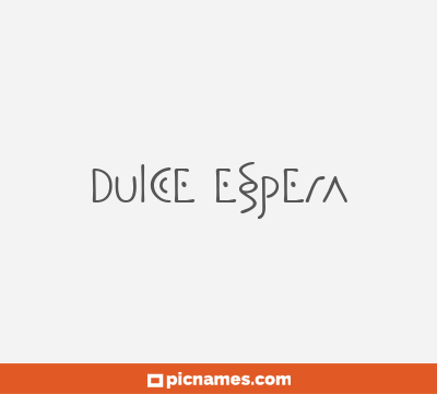 Dulce espera